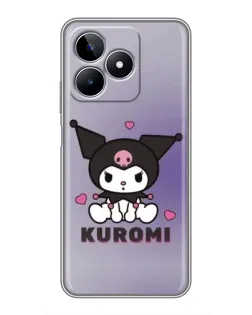 Чохол для Realme C53 з картинкою «Kuromi — фіолетовий арт» Чохол для Realme C53 з картинкою «Kuromi — фіолетовий арт»
