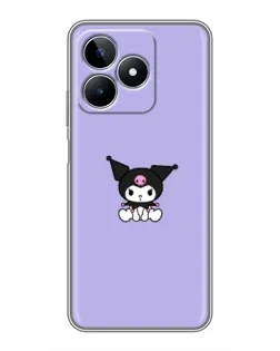 Чохол для Realme C53 з картинкою «Kuromi — фіолетовий мінімалізм» Чохол для Realme C53 з картинкою «Kuromi — фіолетовий мінімалізм»