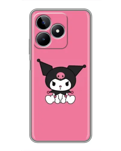Чехол для Realme C53 с картинкой «Хмурая Kuromi» Чехол для Realme C53 с картинкой «Хмурая Kuromi»