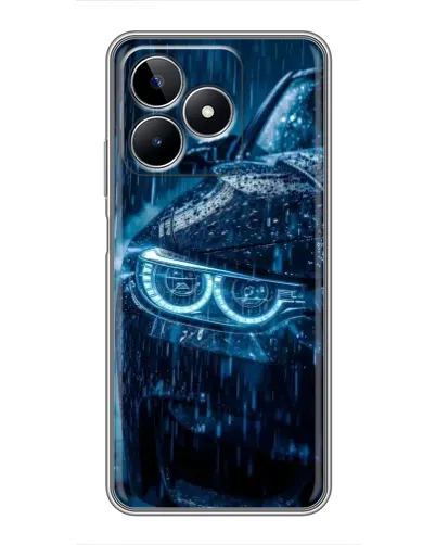 Чехол для Realme C53 с картинкой «BMW под дождем» Чехол для Realme C53 с картинкой «BMW под дождем»