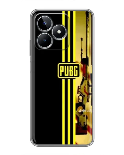 Чохол для Realme C53 з картинкою «PUBG — камуфляжний шолом»