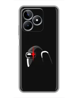Чохол для Realme C53 з картинкою «Among Us шолом»