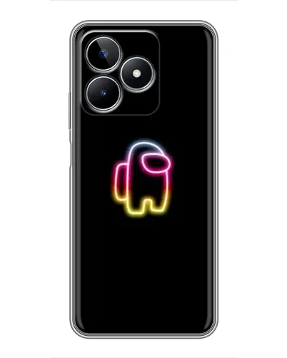 Чехол для Realme C53 с картинкой «Among Us градиент» Чехол для Realme C53 с картинкой «Among Us градиент»