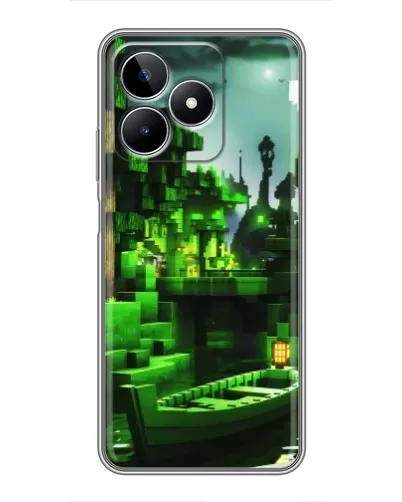 Чохол для Realme C53 з картинкою «Minecraft лісовий пейзаж» Чохол для Realme C53 з картинкою «Minecraft лісовий пейзаж»