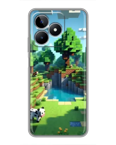 Чохол для Realme C53 з картинкою «Minecraft літній день» Чохол для Realme C53 з картинкою «Minecraft літній день»