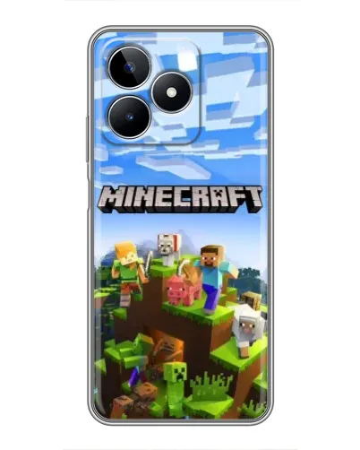 Чохол для Realme C53 з картинкою «Minecraft класичний світ» Чохол для Realme C53 з картинкою «Minecraft класичний світ»