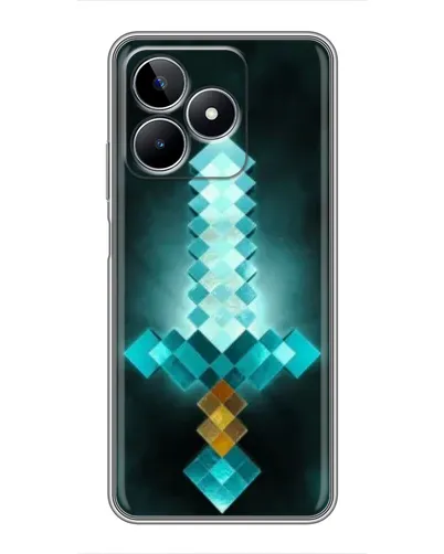 Чохол для Realme C53 з картинкою «Алмазний меч неон» Чохол для Realme C53 з картинкою «Алмазний меч неон»