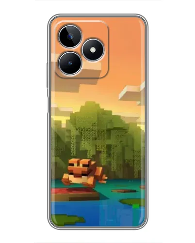 Чохол для Realme C53 з картинкою «Майнкрафт захід сонця» Чохол для Realme C53 з картинкою «Майнкрафт захід сонця»