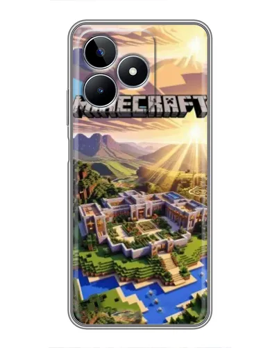 Чохол для Realme C53 з картинкою «Minecraft панорама» Чохол для Realme C53 з картинкою «Minecraft панорама»