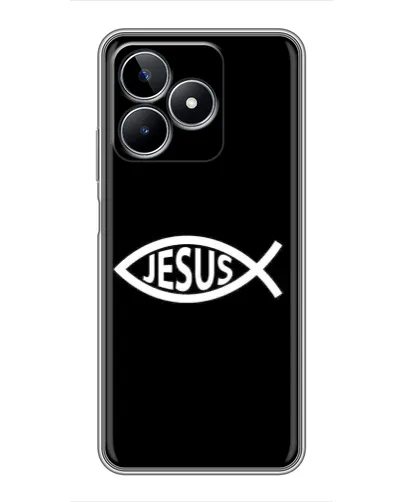 Чехол для Realme C53 с картинкой «Классический Jesus»