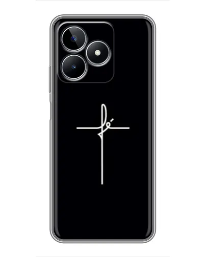 Чехол для Realme C53 с картинкой «Тонкий крест» Чехол для Realme C53 с картинкой «Тонкий крест»