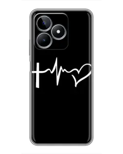 Чехол для Realme C53 с картинкой «Пульс веры»