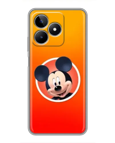 Чехол для Realme C53 с картинкой «Mickey в круге»