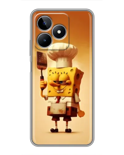 Чехол для Realme C53 с картинкой «Губка Боб повар» Чехол для Realme C53 с картинкой «Губка Боб повар»