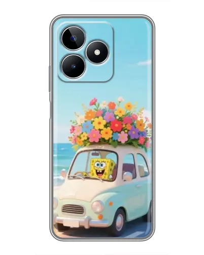 Чехол для Realme C53 с картинкой «Автомобильное путешествие» Чехол для Realme C53 с картинкой «Автомобильное путешествие»