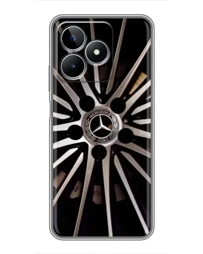 Чехол для Realme C53 с картинкой «Диск Mercedes»