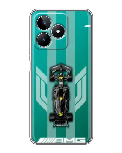 Чехол для Realme C53 с картинкой «Mercedes AMG Petronas»