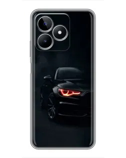 Чехол для Realme C53 с картинкой «Audi — хищный взгляд»