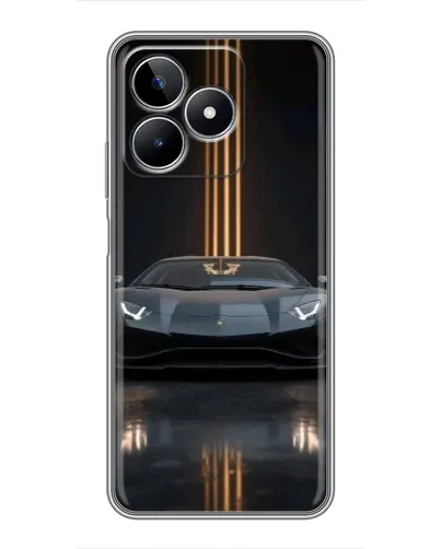 Чехол для Realme C53 с картинкой «Lamborghini золотые линии» Чехол для Realme C53 с картинкой «Lamborghini золотые линии»
