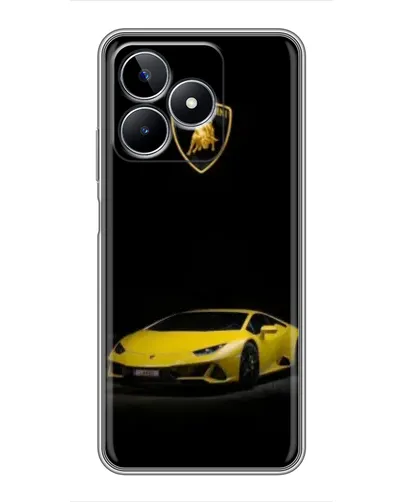 Чехол для Realme C53 с картинкой «Lamborghini желтый акцент» Чехол для Realme C53 с картинкой «Lamborghini желтый акцент»