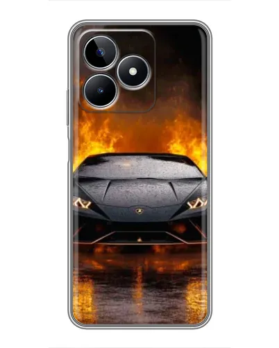 Чехол для Realme C53 с картинкой «Lamborghini в огне» Чехол для Realme C53 с картинкой «Lamborghini в огне»