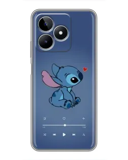 Чехол для Realme C53 с картинкой «Музыкальный Stitch» Чехол для Realme C53 с картинкой «Музыкальный Stitch»