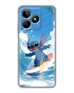 Чехол для Realme C53 с картинкой «Стич на волне» Чехол для Realme C53 с картинкой «Стич на волне»
