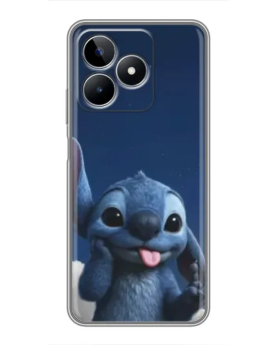 Чехол для Realme C53 с картинкой «Стич в облаках» Чехол для Realme C53 с картинкой «Стич в облаках»
