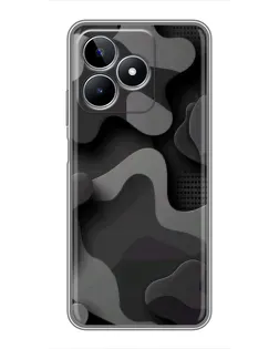 Чохол для Realme C53 з картинкою «Темний абстрактний камуфляж» Чохол для Realme C53 з картинкою «Темний абстрактний камуфляж»