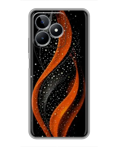Чохол для Realme C53 з картинкою «Вогняна зоряна хвиля»