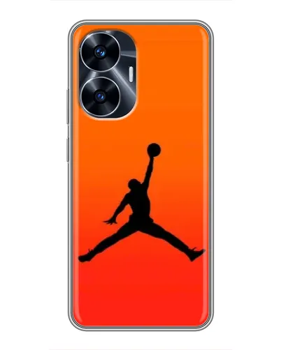 Чехол для Realme C55 с картинкой «Jordan Sunset»