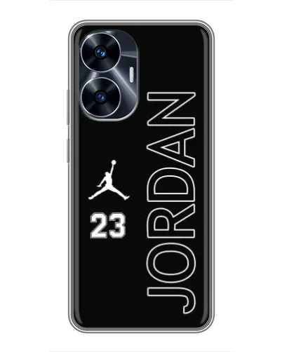 Чехол для Realme C55 с картинкой «Jordan Vertical»
