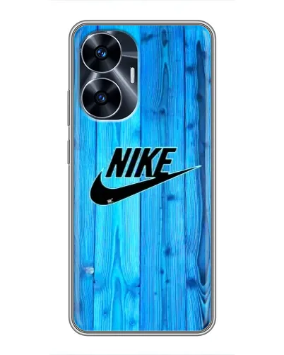 Чехол для Realme C55 с картинкой «Голубое дерево Nike»