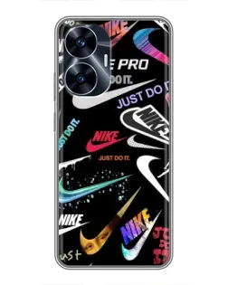Чехол для Realme C55 с картинкой «Nike — роскошь»