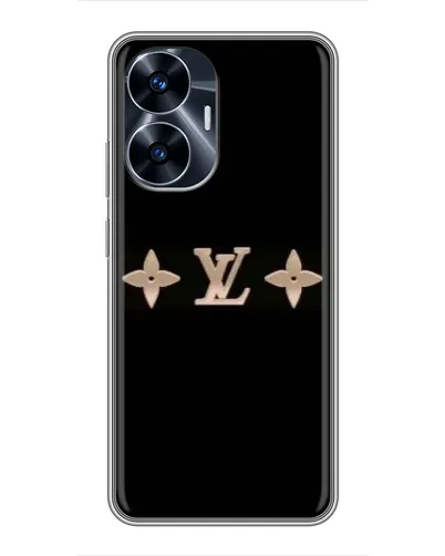 Чехол для Realme C55 с картинкой «Louis Vuitton — минимализм»