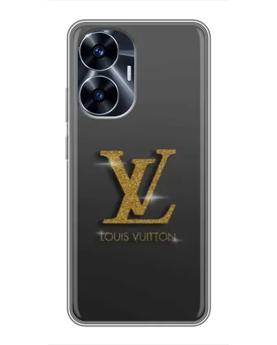 Чехол для Realme C55 с картинкой «Градиент Louis Vuitton»