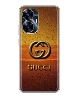 Чехол для Realme C55 с картинкой «Gucci — солнечный градиент» Чехол для Realme C55 с картинкой «Gucci — солнечный градиент»