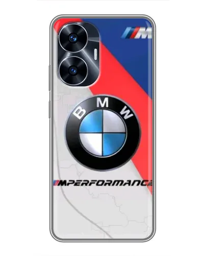 Чехол для Realme C55 с картинкой «BMW Performance стиль»