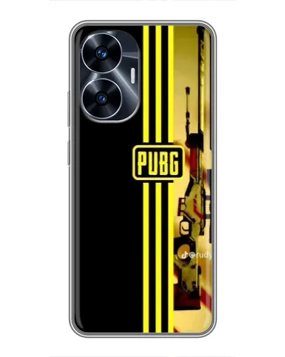 Чехол для Realme C55 с картинкой «PUBG — камуфляжный шлем» Чехол для Realme C55 с картинкой «PUBG — камуфляжный шлем»