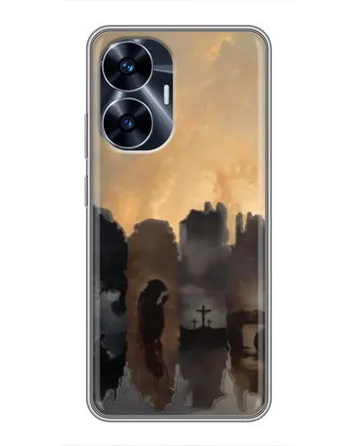 Чехол для Realme C55 с картинкой «Дорога к вере» Чехол для Realme C55 с картинкой «Дорога к вере»