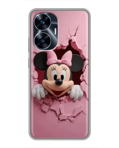 Чехол для Realme C55 с картинкой «Минни сквозь стену» Чехол для Realme C55 с картинкой «Минни сквозь стену»