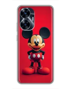 Чехол для Realme C55 с картинкой «Mickey в полный рост»