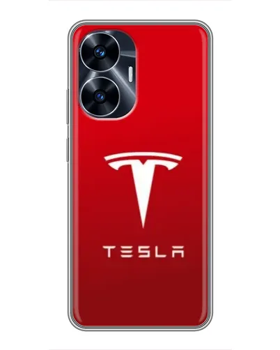 Чехол для Realme C55 с картинкой «Tesla Red Classic» Чехол для Realme C55 с картинкой «Tesla Red Classic»