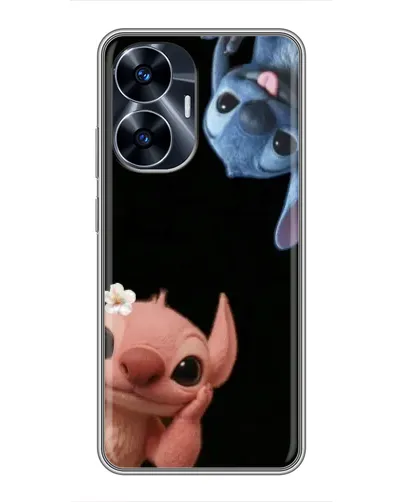 Чохол для Realme C55 з картинкою «Фіолетовий туман троянд»