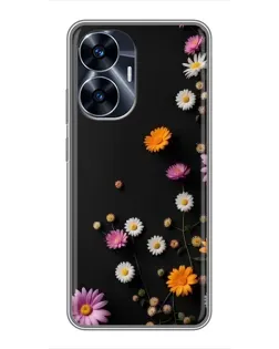 Чохол для Realme C55 з картинкою «Квіткова композиція» Чохол для Realme C55 з картинкою «Квіткова композиція»