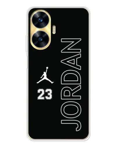 Чехол для Realme C56 с картинкой «Jordan Vertical»