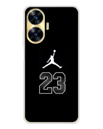 Чехол для Realme C56 с картинкой «Jordan Flight 23»