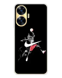 Чехол для Realme C56 с картинкой «Jordan Jumpman»