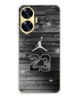 Чехол для Realme C56 с картинкой «Jordan Carbon 23»