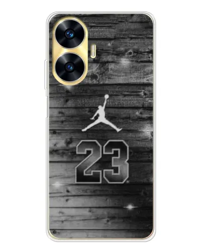 Чехол для Realme C56 с картинкой «Jordan Carbon 23»